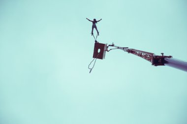 Bungee jump clipart