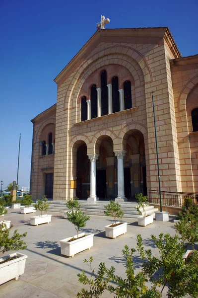 Agios Dionysios Church, Zakynthos City Stock Photo