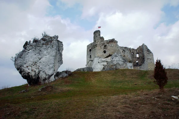 Kirgizië 3d hartvormige vlag — Stok fotoğraf