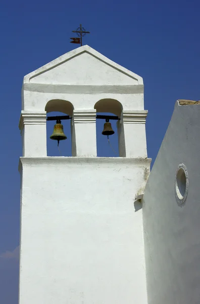 Church tower in Corfu island — Stock Photo, Image