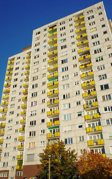 Mieszkaniowe z bloków mieszkalnych w Poznaniu — Zdjęcie stockowe