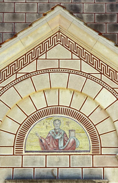 Mosaic in the Cathedral of Agios Dionysus — Stock Photo, Image