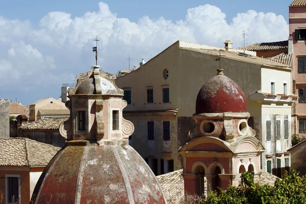 Starego miasta na wyspie Korfu — Zdjęcie stockowe