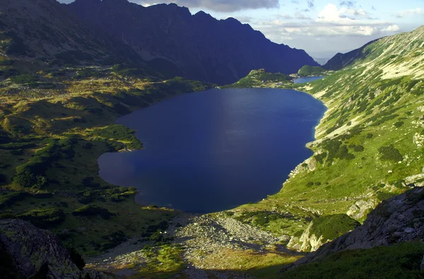 Sjöar i bergen — Stockfoto