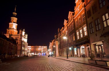 eski Pazar geceleri Poznan