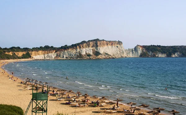 Gerakas Beach on the island of Zakynthos — Zdjęcie stockowe