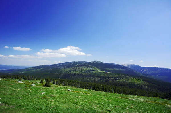 Sığınma evleri karkonosze Dağları — Stok fotoğraf