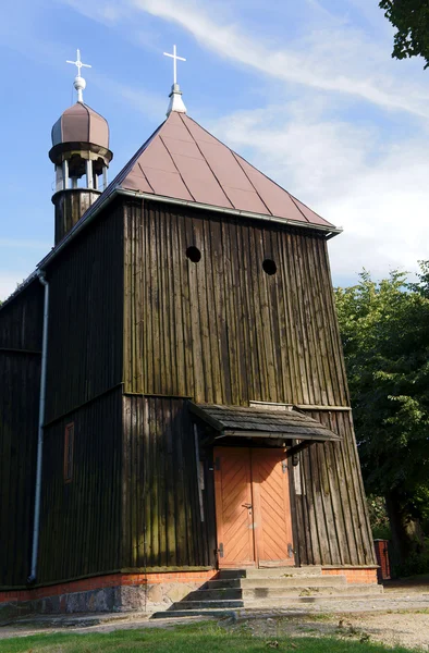Puerta a la iglesia de madera —  Fotos de Stock