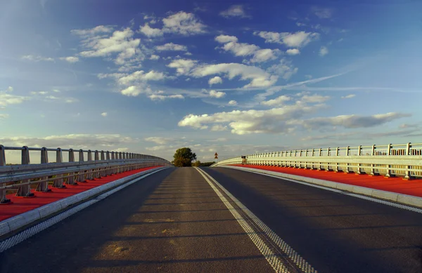 Orbital road under construction — Stok fotoğraf