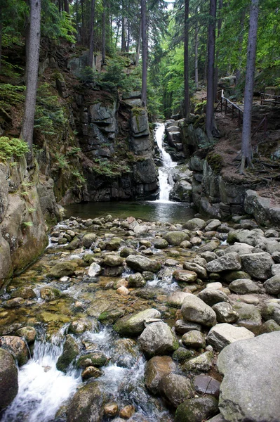 Waterfall Podgórnej — Zdjęcie stockowe