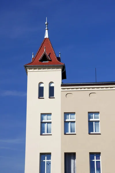 The building with a tower — Stock Photo, Image