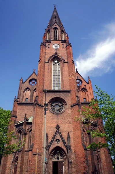 Iglesia parroquial gótica — Foto de Stock