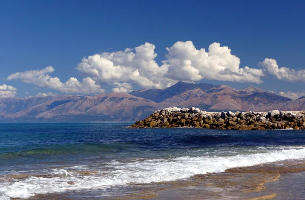 Isola greca di Corfù — Foto Stock