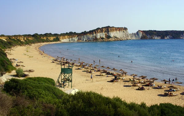 Gerakas beach in Zakynthos island — Stock Photo, Image