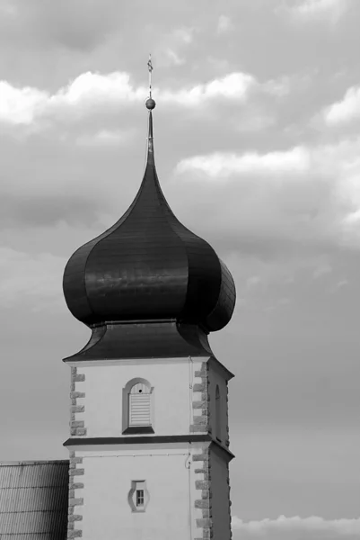 Kostelní věž — Stock fotografie