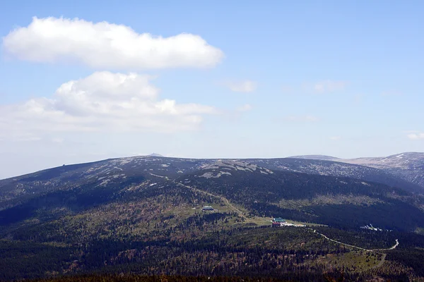 Refúgios nas montanhas — Fotografia de Stock