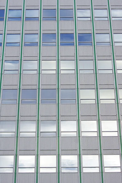 Bit av modernistiska fasad — Stockfoto