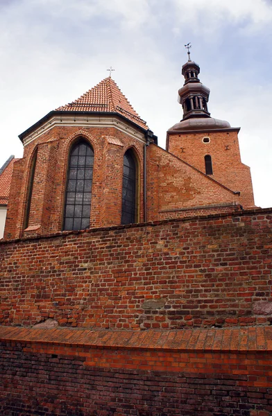 Gotisk sognekirke - Stock-foto