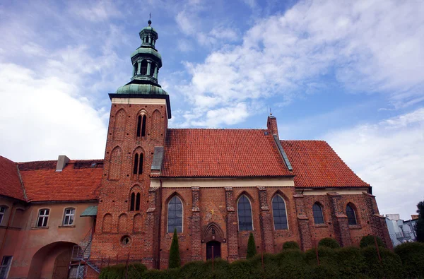 Gotický klášterní kostel — Stock fotografie