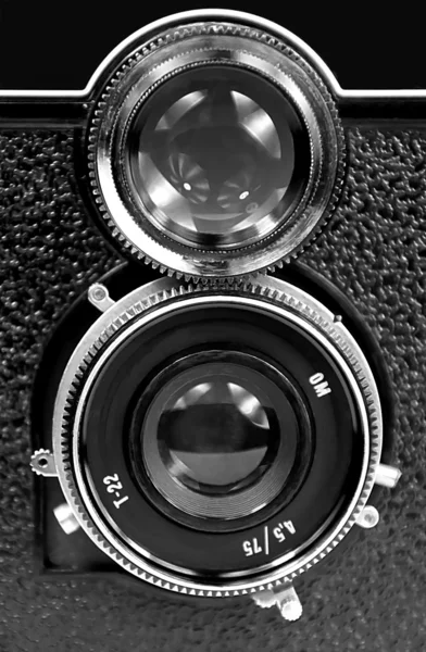 Fotocamera reflex a doppio obiettivo — Foto Stock