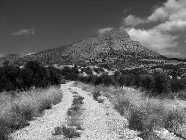 El camino en las montañas —  Fotos de Stock