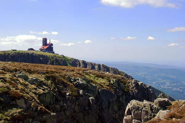 Refuges in mountains — Stock Photo, Image