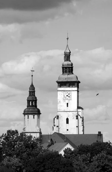 Kostelní věže — Stock fotografie