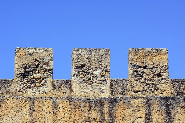 Muralhas de fortaleza venezianas em branco — Fotografia de Stock