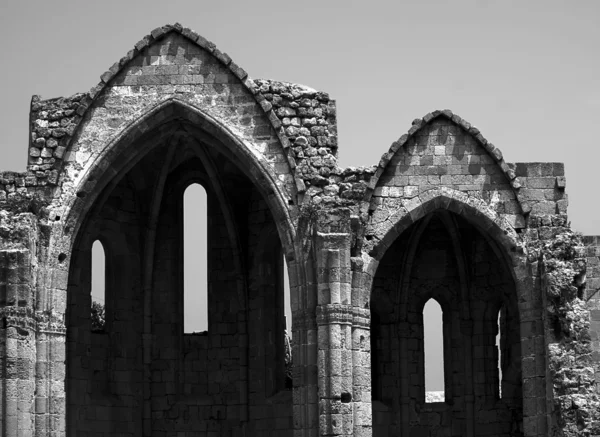 Mittelalterliche Ruinen — Stockfoto