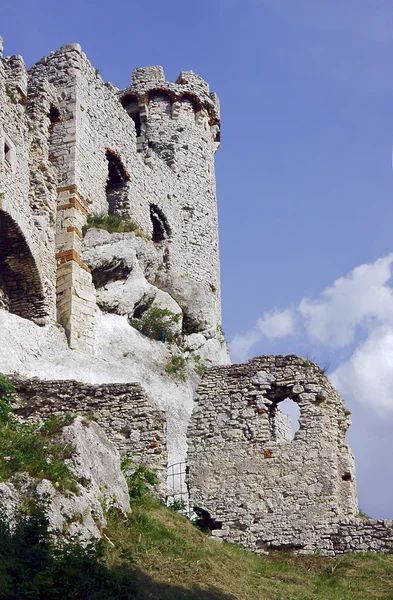 Tourelle château en ruine — Photo