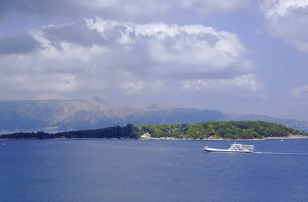 Δείτε στην κορυφή του Παντοκράτορα — Φωτογραφία Αρχείου