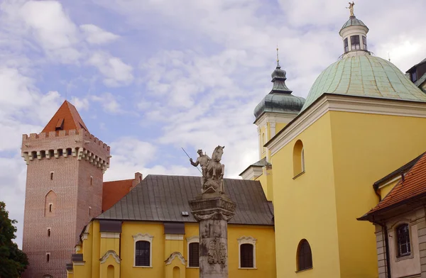 Monument av poznan lancers — Stockfoto