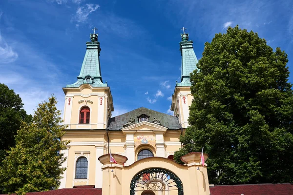 Базилика Святилище Божией Матери Рокитно Польша — стоковое фото