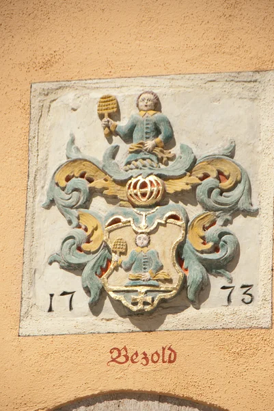 Wandskulpturen in Rothenburg, Deutschland — Stockfoto