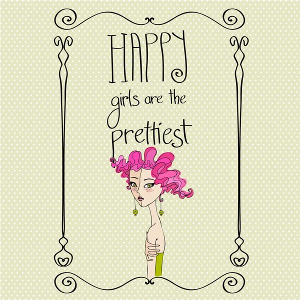 Vintage tipografik arka plan