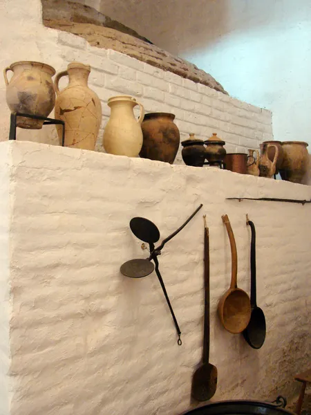 Interior da cozinha antiga — Fotografia de Stock