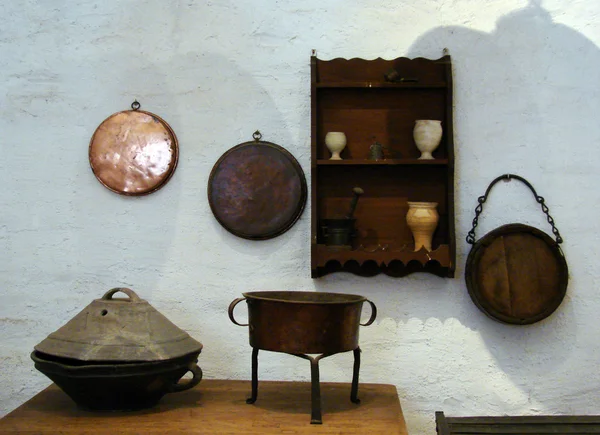 Interior de la cocina antigua — Foto de Stock