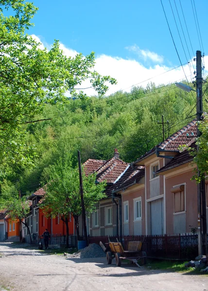 Village houses — Zdjęcie stockowe