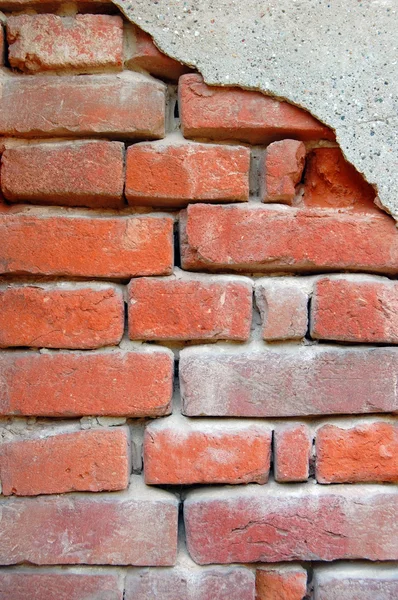 Detail van bakstenen muur — Stockfoto