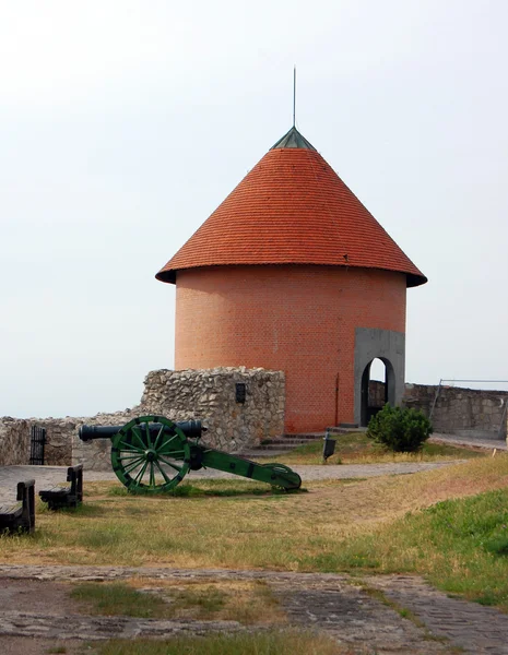 Fort met kanonnen in Hongarije — Stockfoto
