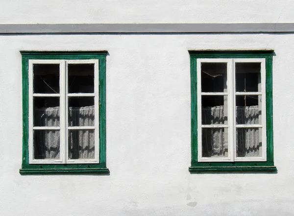 Detail of beautiful rustic windows — Stock Photo, Image