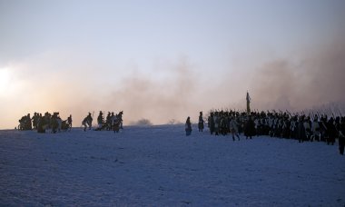 yürüyen ordu, savaş austerlitz, slavkov, Çek Cumhuriyeti