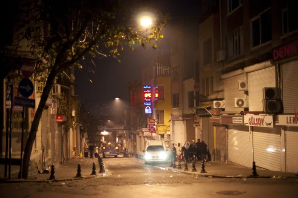 Istanbul sokaklarında geceleri — Stok fotoğraf