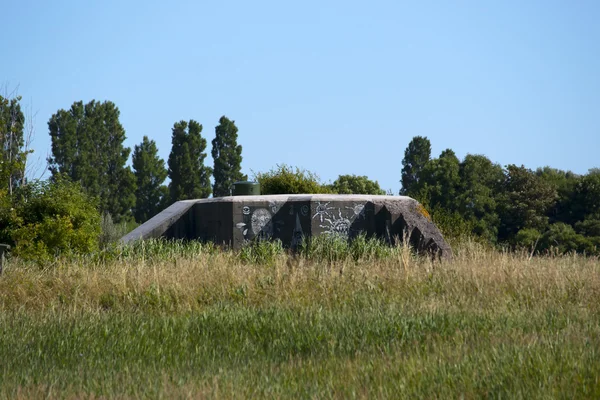 Ancien bunker de la Seconde Guerre mondiale — Photo