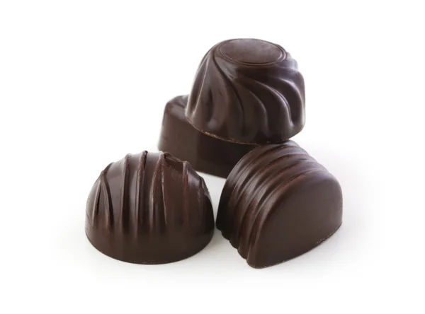 Chocolade snoepjes — Stockfoto