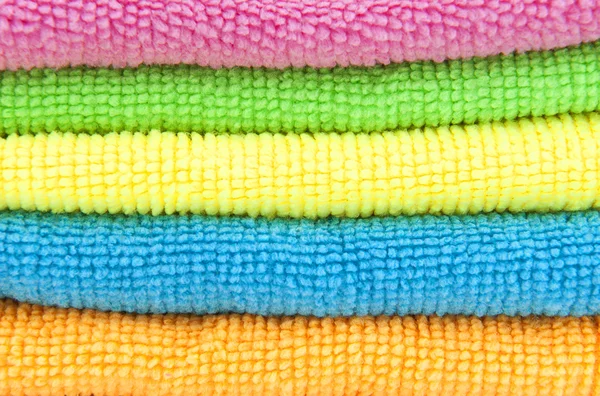 Handtücher stapeln sich — Stockfoto