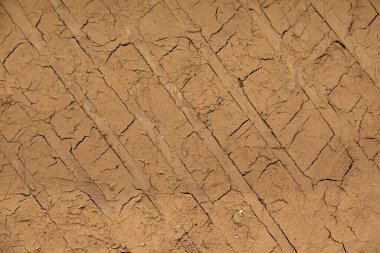 Klasik kil duvar dokusu. Doğal duvar arkaplanı