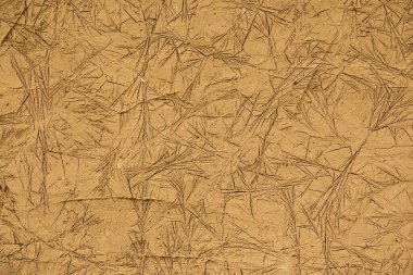 Çatlamış kil deseni. Ham kil duvarın yaratıcı sıra dışı dokusu