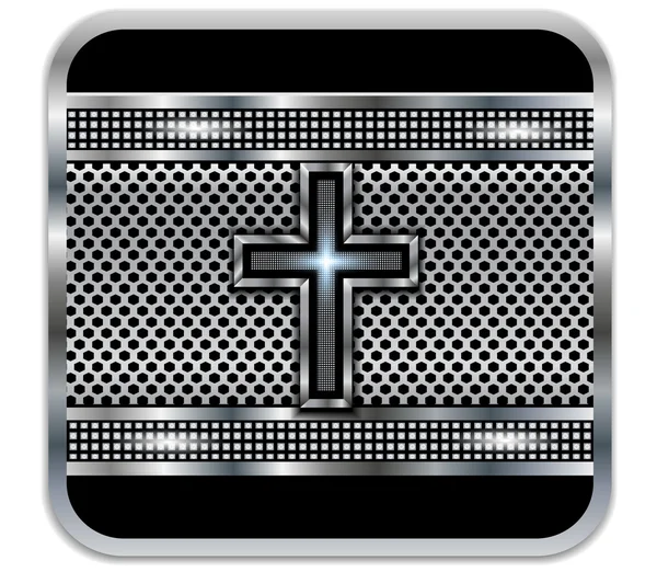 Φόντο μεταλλικό cross.vector — Διανυσματικό Αρχείο