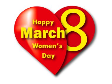 Uluslararası Kadınlar Günü Özel 8 Mart Kalp